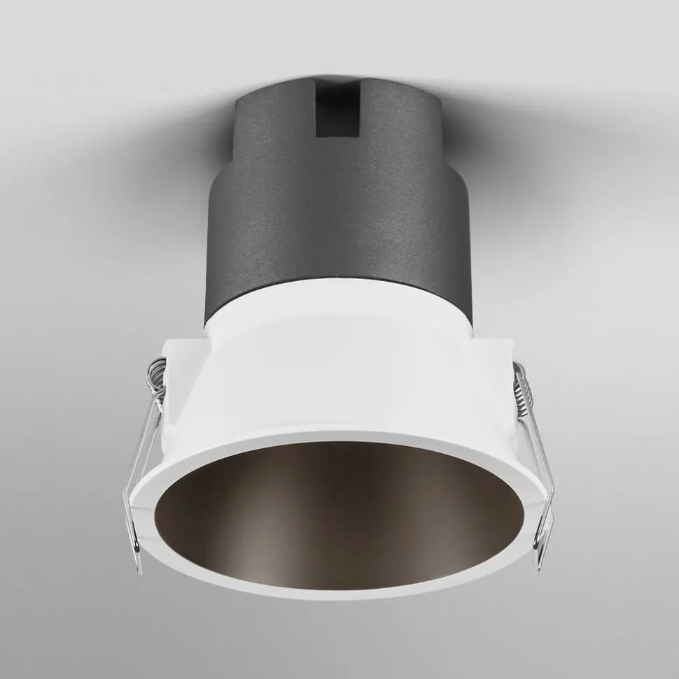 LEDVANCE Twist spot Ø9,3cm 830 hvid/sort