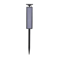 LED-vejlampe solcelle Pathy med husnummer