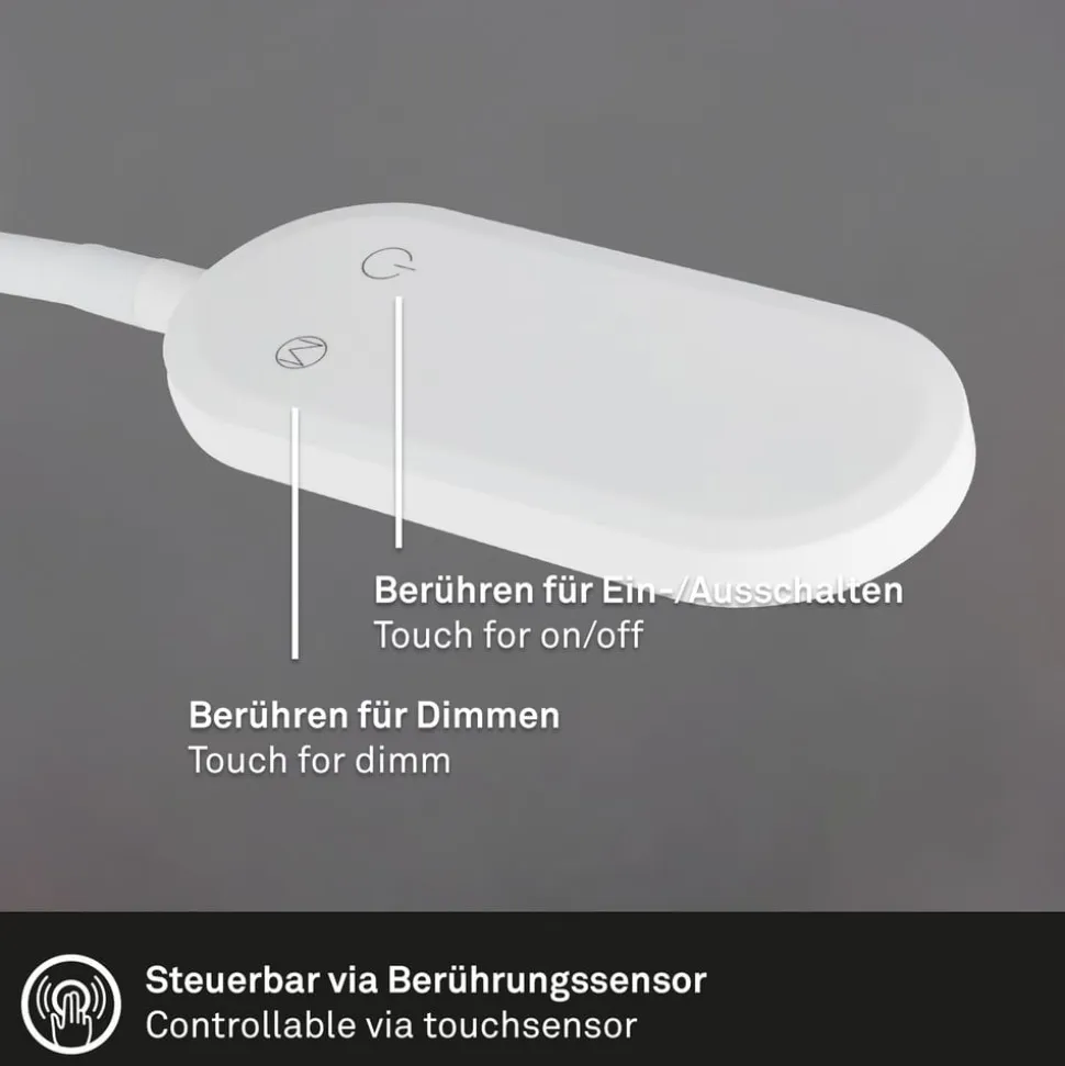 LED-væglampe 2177016 med dæmper, hvid
