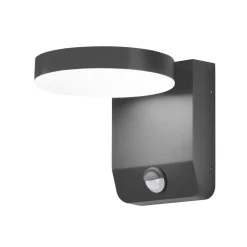 LED-væglampe 9083, sensor, antracit, 16 cm, CCT, IP54