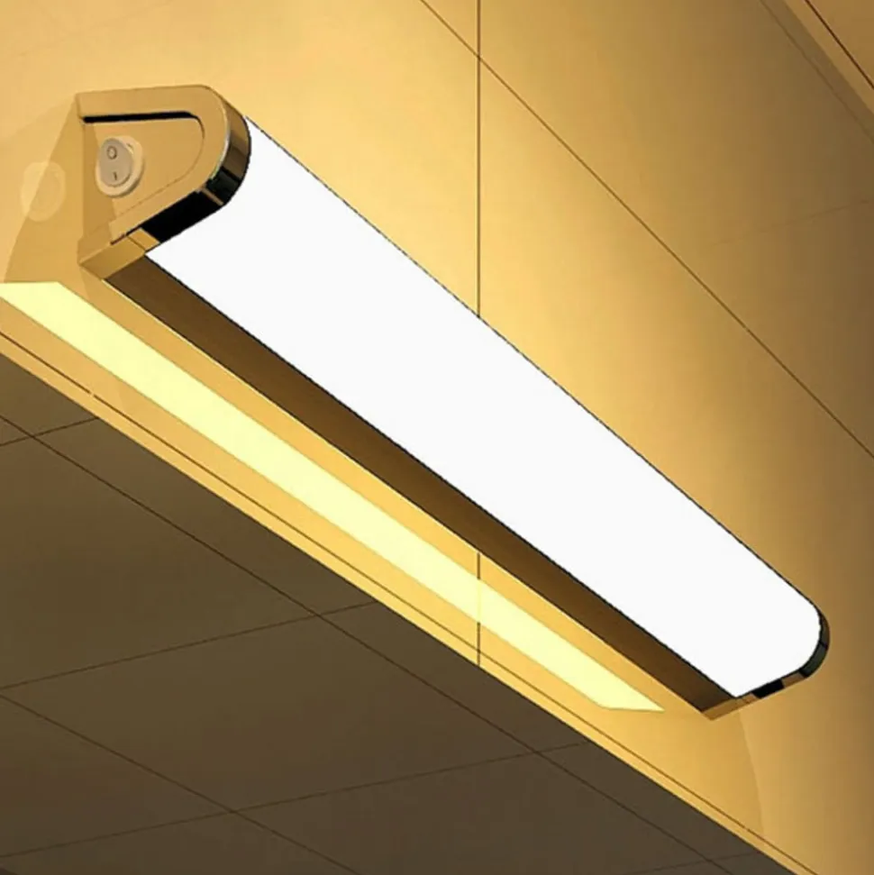 LED-væglampe 511106 til spejle, med kontakt