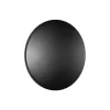 LED-væglampe Aria M, sort, aluminium, Ø 18 cm