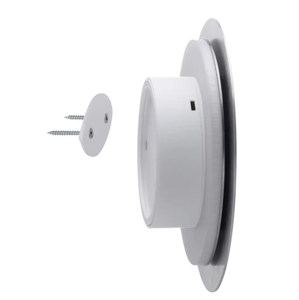 LED-væglampe batteri Puntua Ø 25 cm messing mat