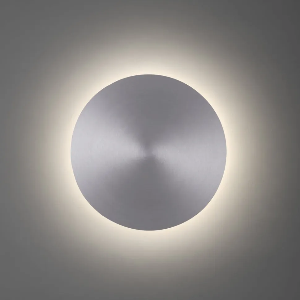 LED-væglampe batteri Puntua Ø 25 cm aluminium