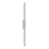 LED-væglampe Demi M, sand, aluminium, højde 100 cm, IP54
