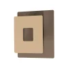 LED-væglampe Hennes, bredde 18 cm, gråbeige/sandfarvet