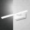 LED-væglampe, hvid, bredde 30 cm