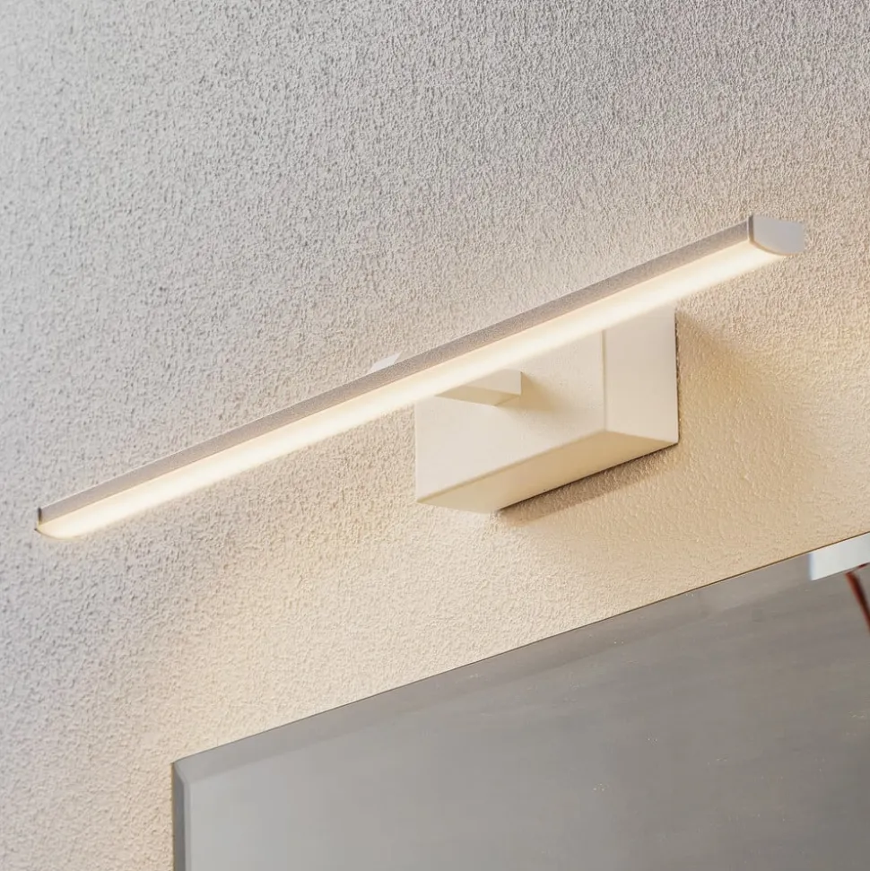 LED-væglampe, hvid, bredde 50 cm