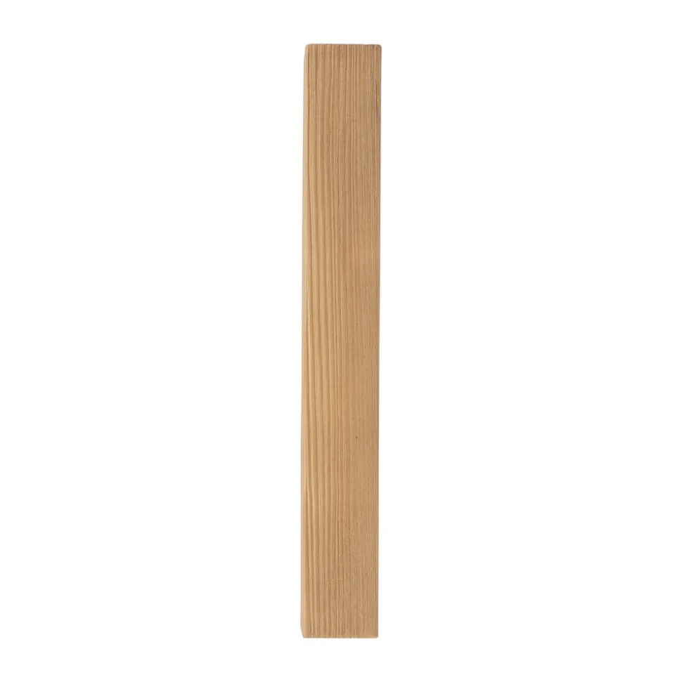 LED-væglampe i træ Teo, fyr, 31 cm, 3000 K