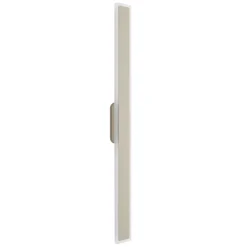 LED-væglampe Isla, sand, aluminium, højde 100 cm, IP54