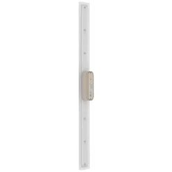 LED-væglampe Isla, sand, aluminium, højde 100 cm, IP54
