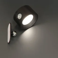LED-væglampe Magnetics, sort, CCT, med magnet
