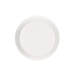 LED-væglampe Mio, rund linse, mat hvid, indirekte