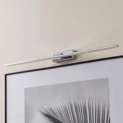 LED-væglampe Miroir 80 cm krom 3000K