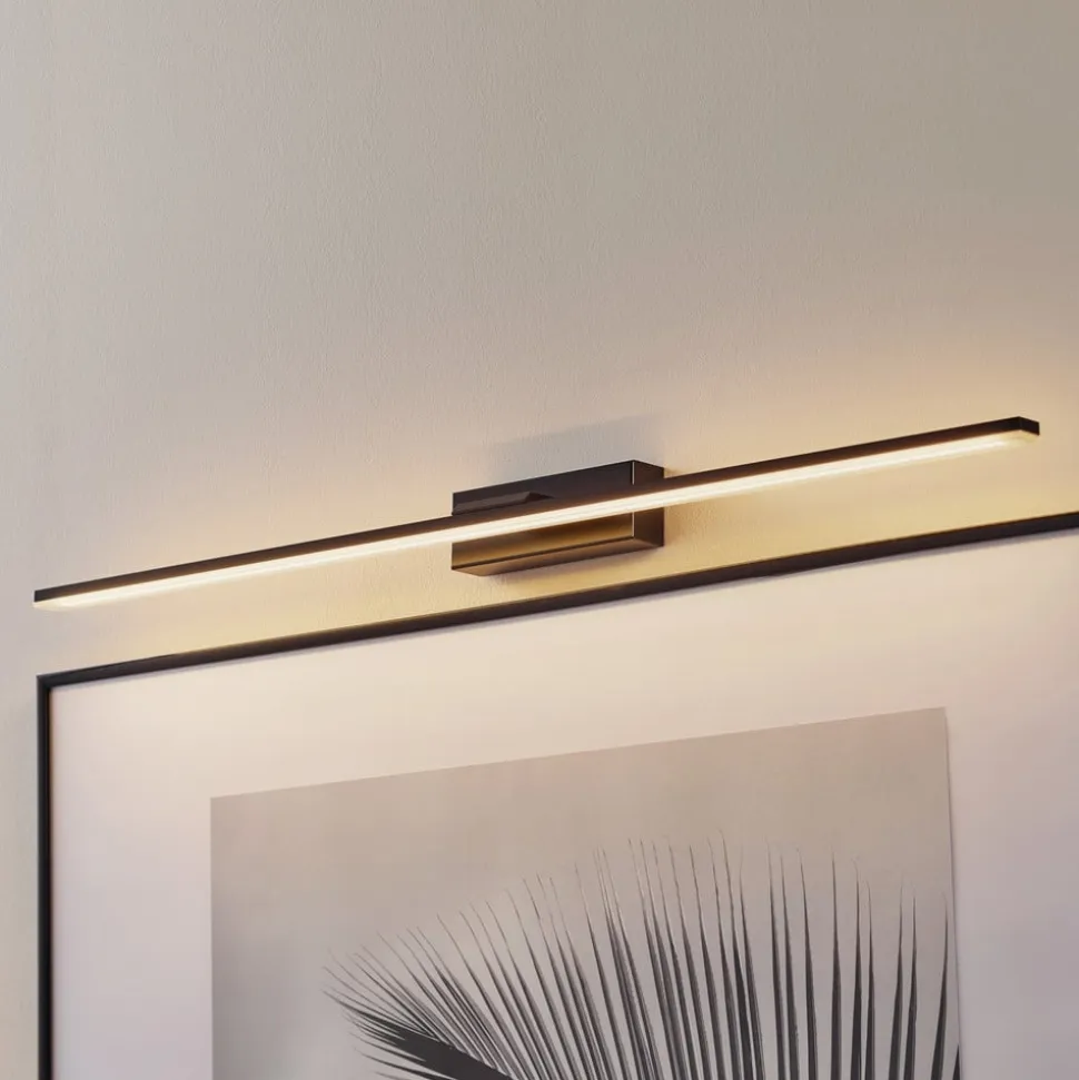 LED-væglampe Miroir 80 cm sort 4000K