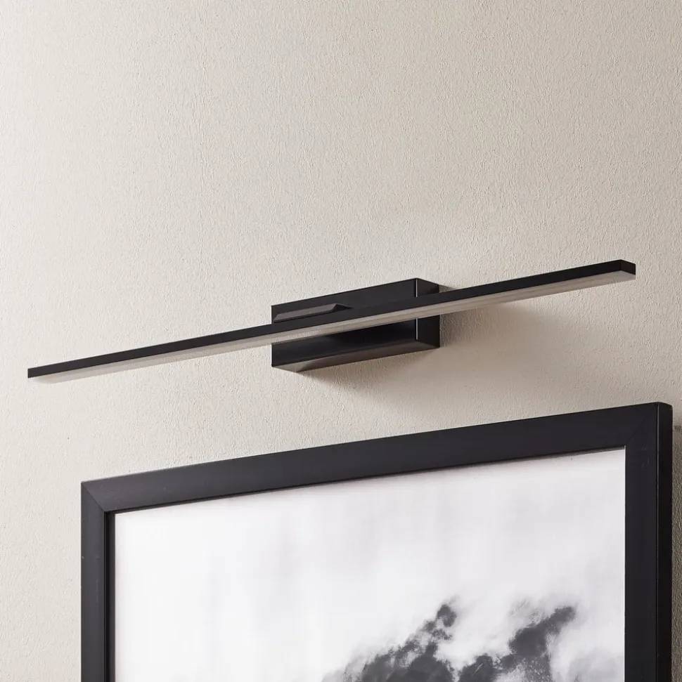 LED-væglampe Miroir 60 cm sort 3000K