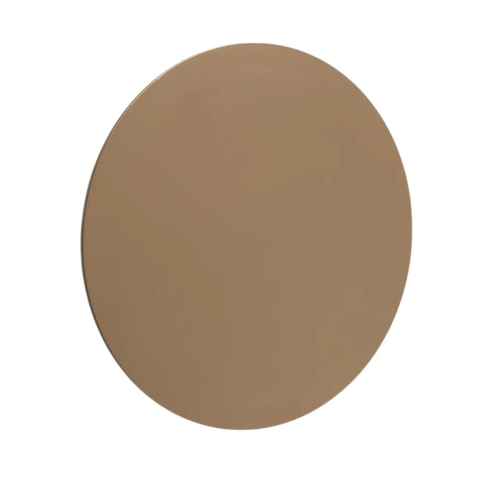 LED-væglampe Orios Plus, guld, Ø 30 cm, stål