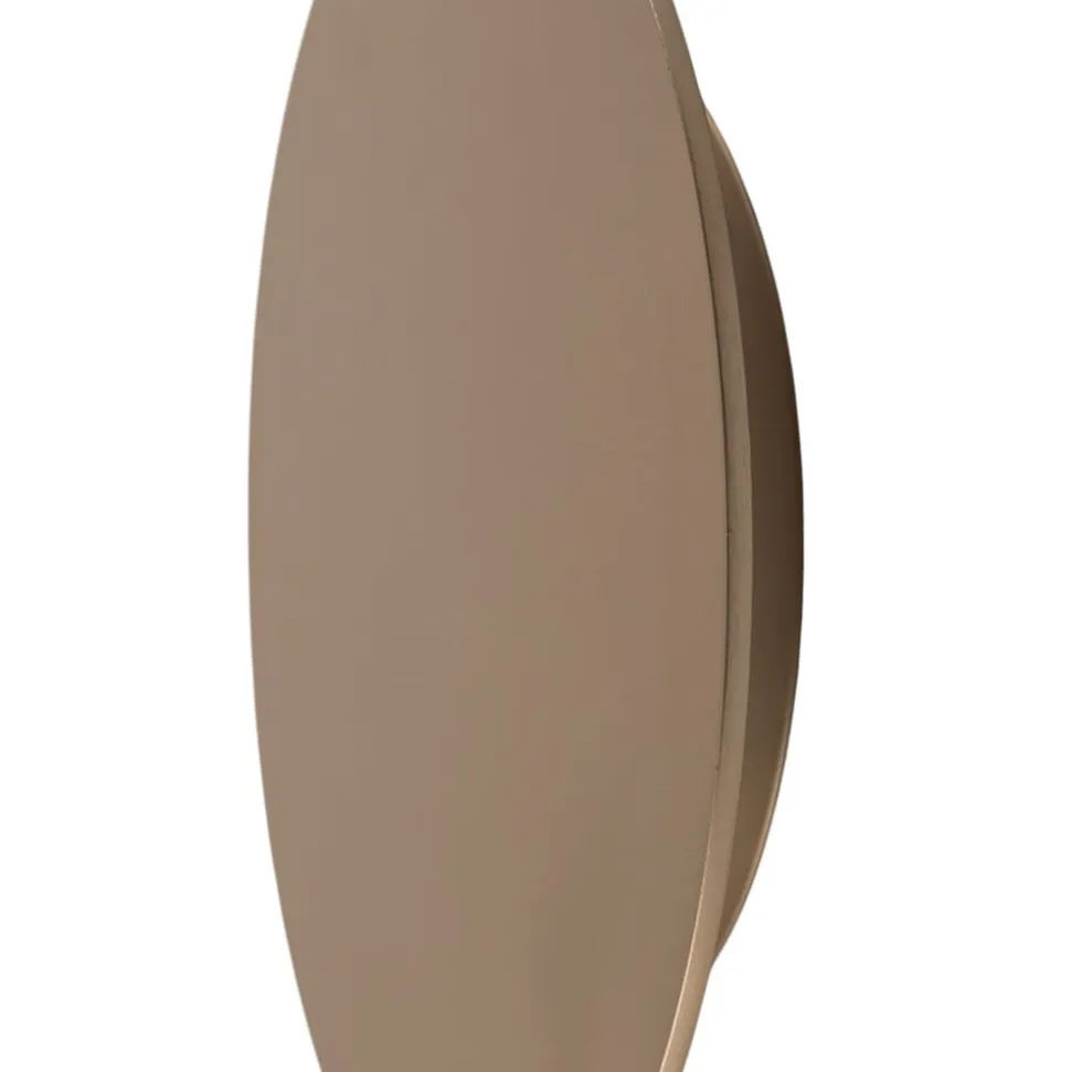 LED-væglampe Orios Plus, guld, Ø 30 cm, stål