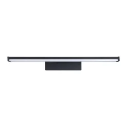 LED-væglampe Pandella 1, længde 40 cm, sort, aluminium