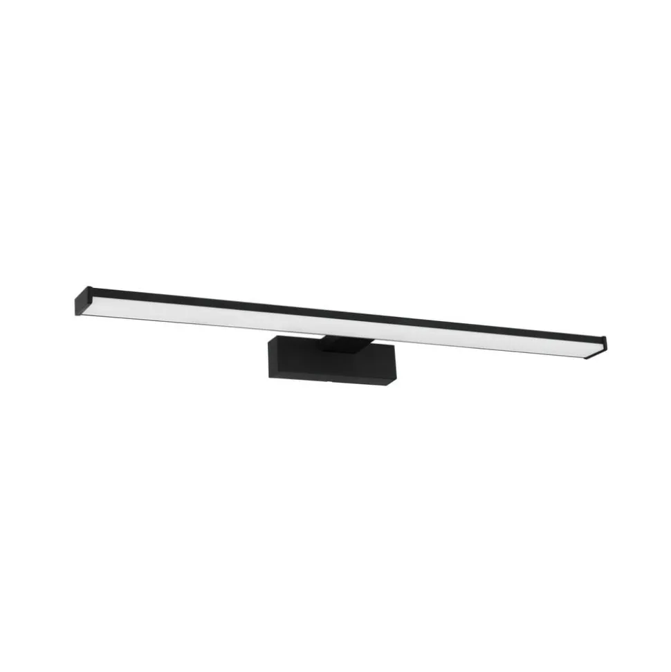 LED-væglampe Pandella 1, længde 60 cm, sort, aluminium