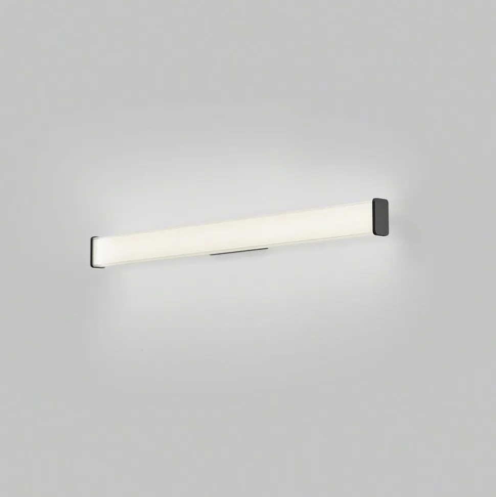 LED-væglampe til badeværelset Alla IP44 90 cm sort