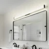 LED-væglampe til badeværelset Alla IP44 120 cm sort