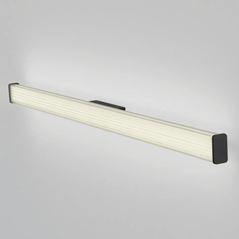 LED-væglampe til badeværelset Alla IP44 120 cm sort