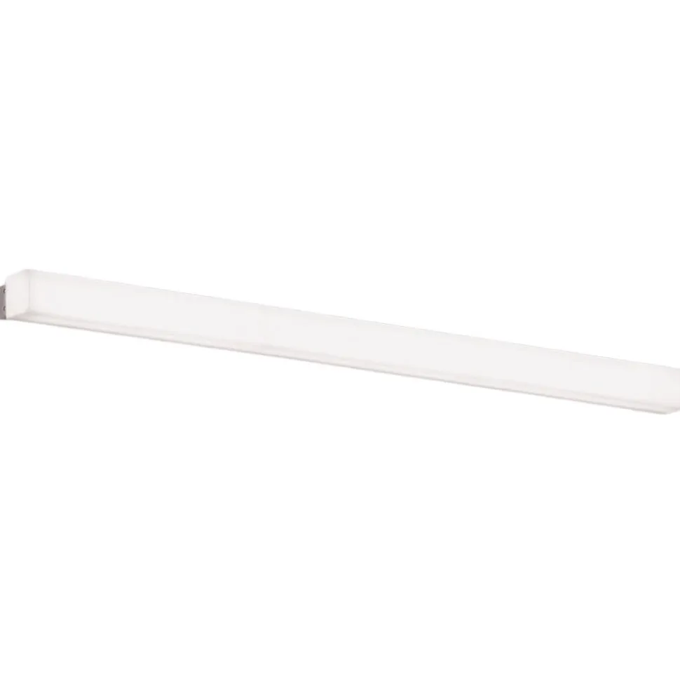 LED-væglampe til badeværelset Box, 3.000 K, bredde 89 cm