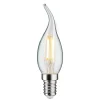 LED-vindstødpære E14 4,8W glødetråd 2.700K klar