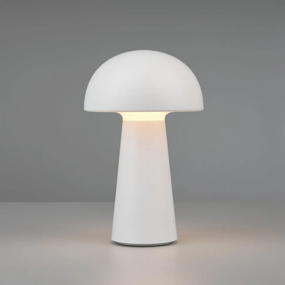 Lennon LED-bordlampe, IP44, batteri, Touchdim hvid