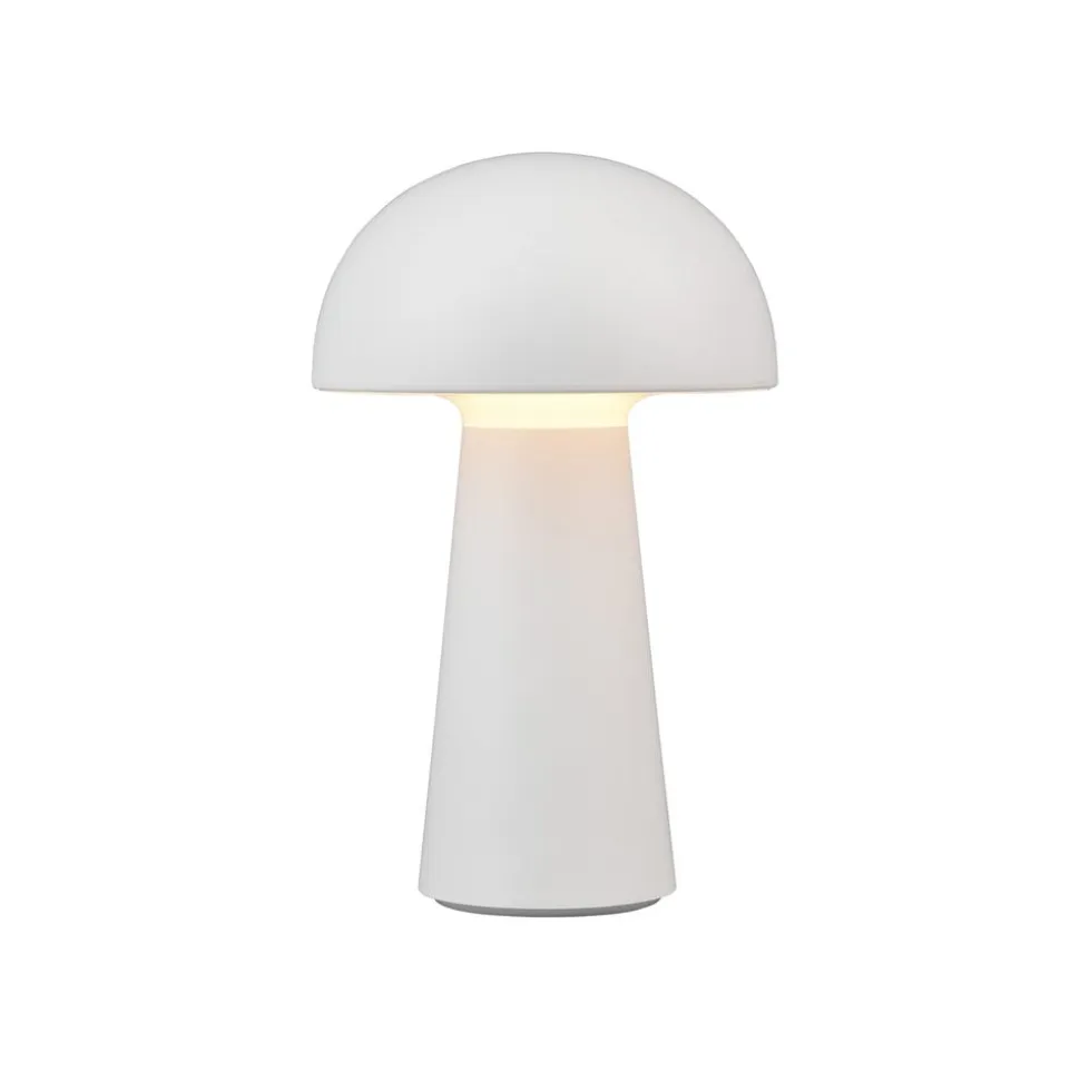 Lennon LED-bordlampe, IP44, batteri, Touchdim hvid