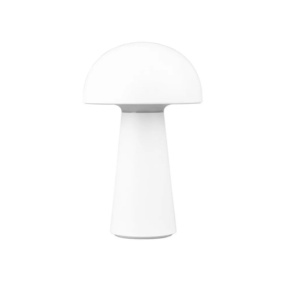 Lennon LED-bordlampe, IP44, batteri, Touchdim hvid