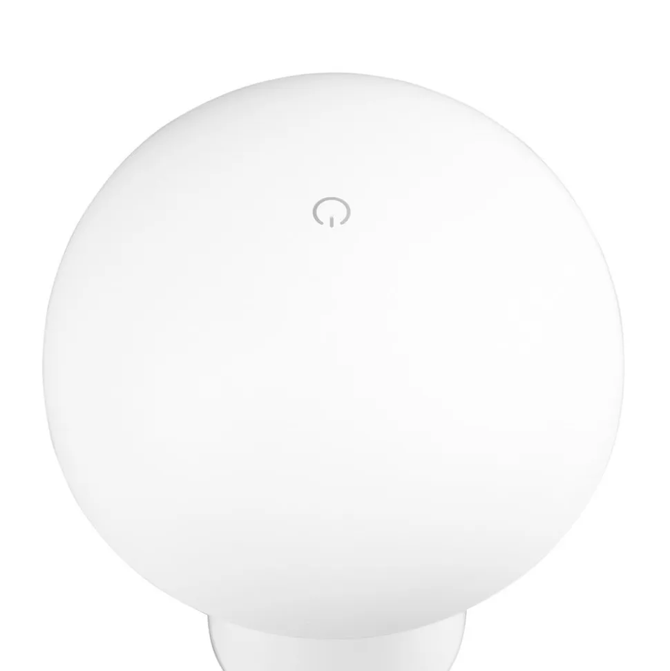 Lennon LED-bordlampe, IP44, batteri, Touchdim hvid