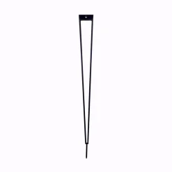 Les Jardins LED-solcellelampe Tinka, corten, 90 cm, jordspyd