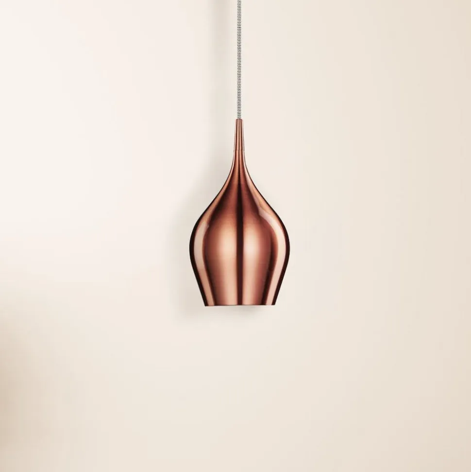 Levende pendel Ø 12 cm, metallic pink