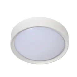 Lex loftlampe, rund, Ø 25 cm, hvid