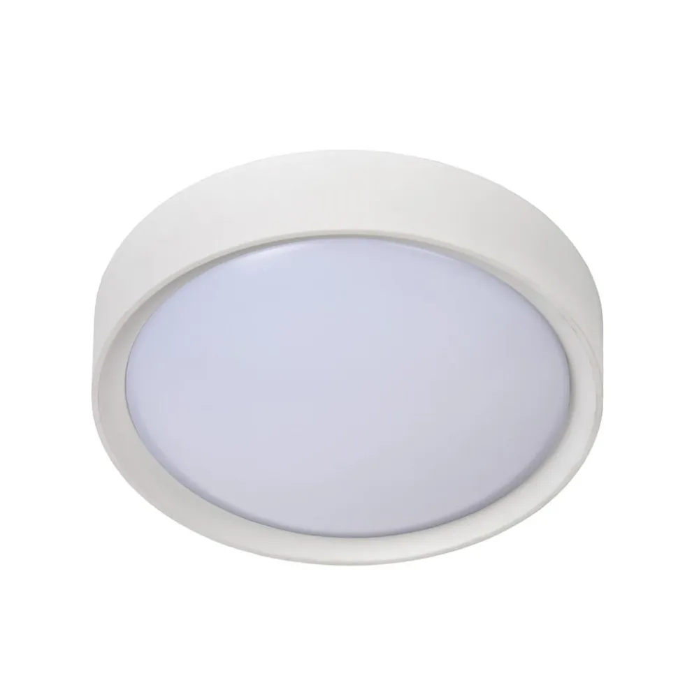 Lex loftlampe, rund, Ø 25 cm, hvid