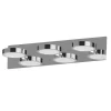 Lightme Aqua down LED-spejllampe, krom, 3 lyskilde