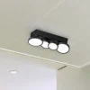 LIGHTME Aqua LED-loftlampe GU10 4 lyskilder sort