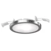 Lightme Aqua Pur LED-indbygningsspot Ø11,2 cm sølv