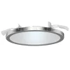 Lightme Aqua Pur LED-indbygningsspot Ø14,7 cm sølv