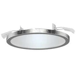 Lightme Aqua Pur LED-indbygningsspot Ø14,7 cm sølv