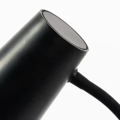 Lindby Ailina LED-bordlampe, klemmefod, sort