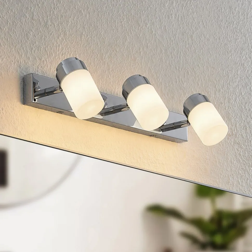 Lindby Alimari loftspot, krom, lang