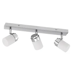 Lindby Alimari loftspot, krom, lang