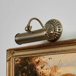 Lindby billedvægslampe Joely, 25 cm, messing, metal, E14