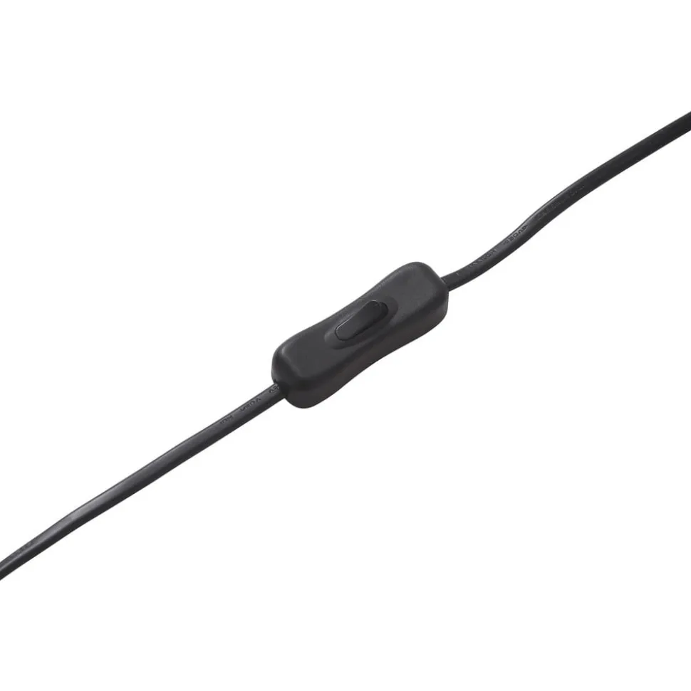 Lindby bordlampe Aelith, Ø 30 cm, grå, keramik, E27