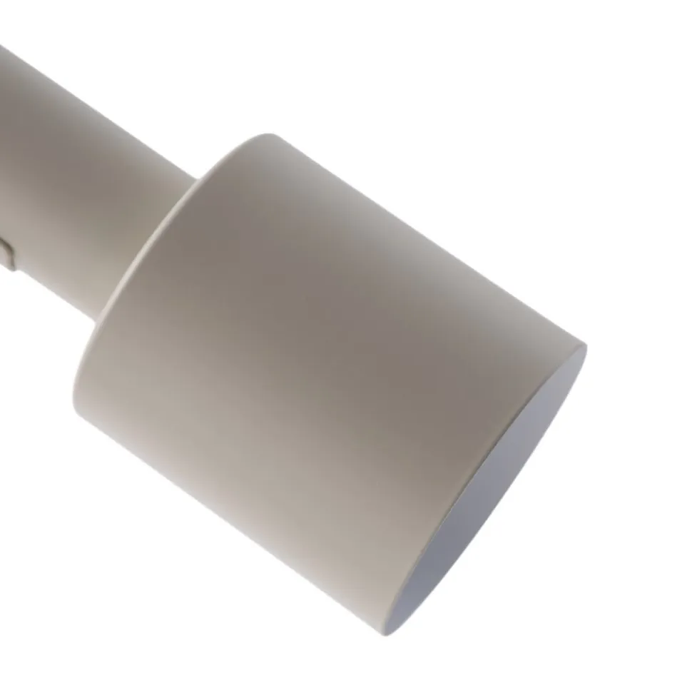 Lindby bordlampe Ovelia, beige, metal, E27