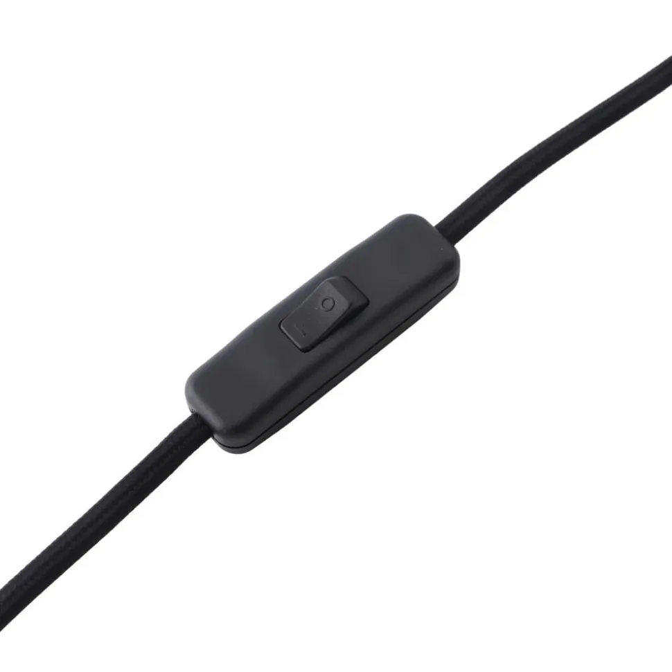 Lindby bordlampe Ovelia, grøn/sort, metal, E27