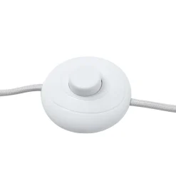 Lindby buelampe Valdorin, beige, papir, 195 cm, IP20